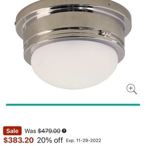 COPY - Visual comfort marine flush mount light